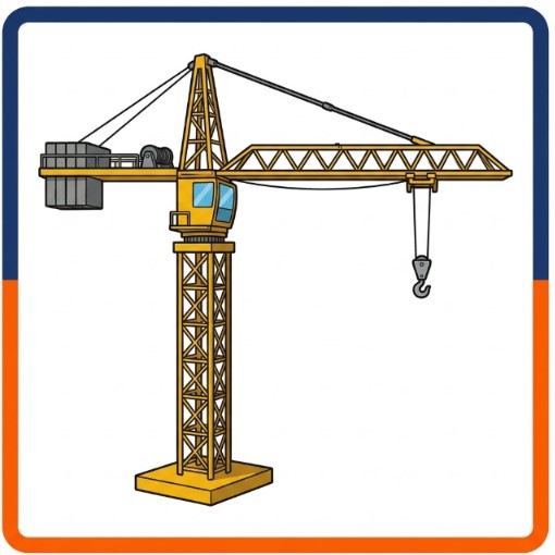 Gru a Torre - Rotazione in Alto