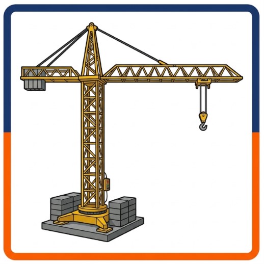 Gru a Torre - Rotazione in Basso